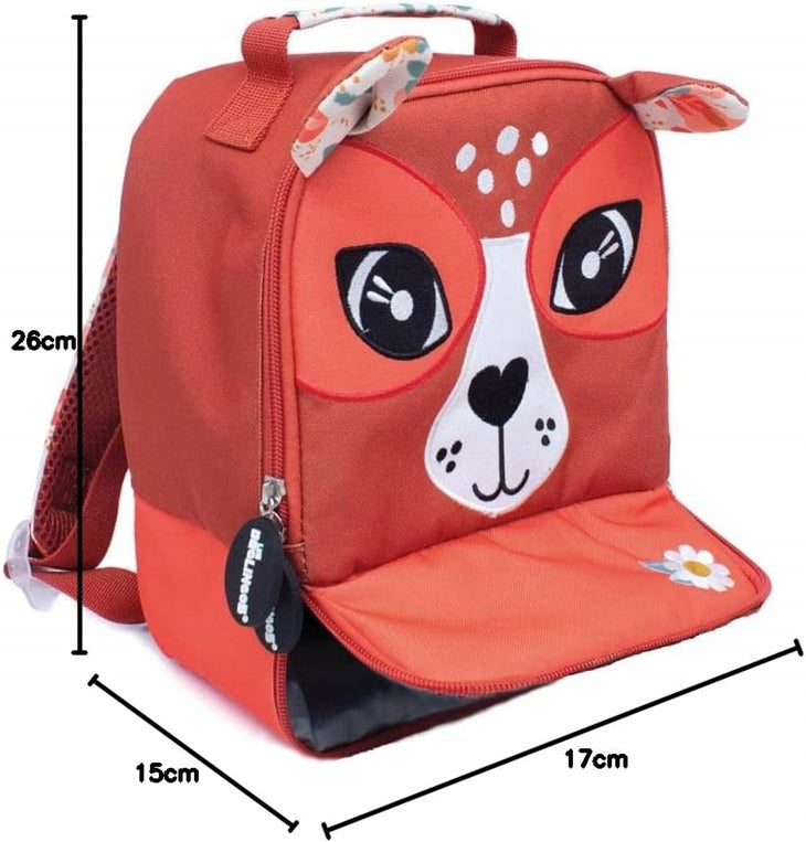LES DEGLINGOS izolowana torba termiczna lunchbox PLECAK