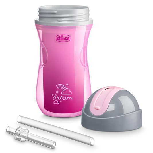 CHICCO Vaso antiderrame Sport con pajita 266 ml 14 m+