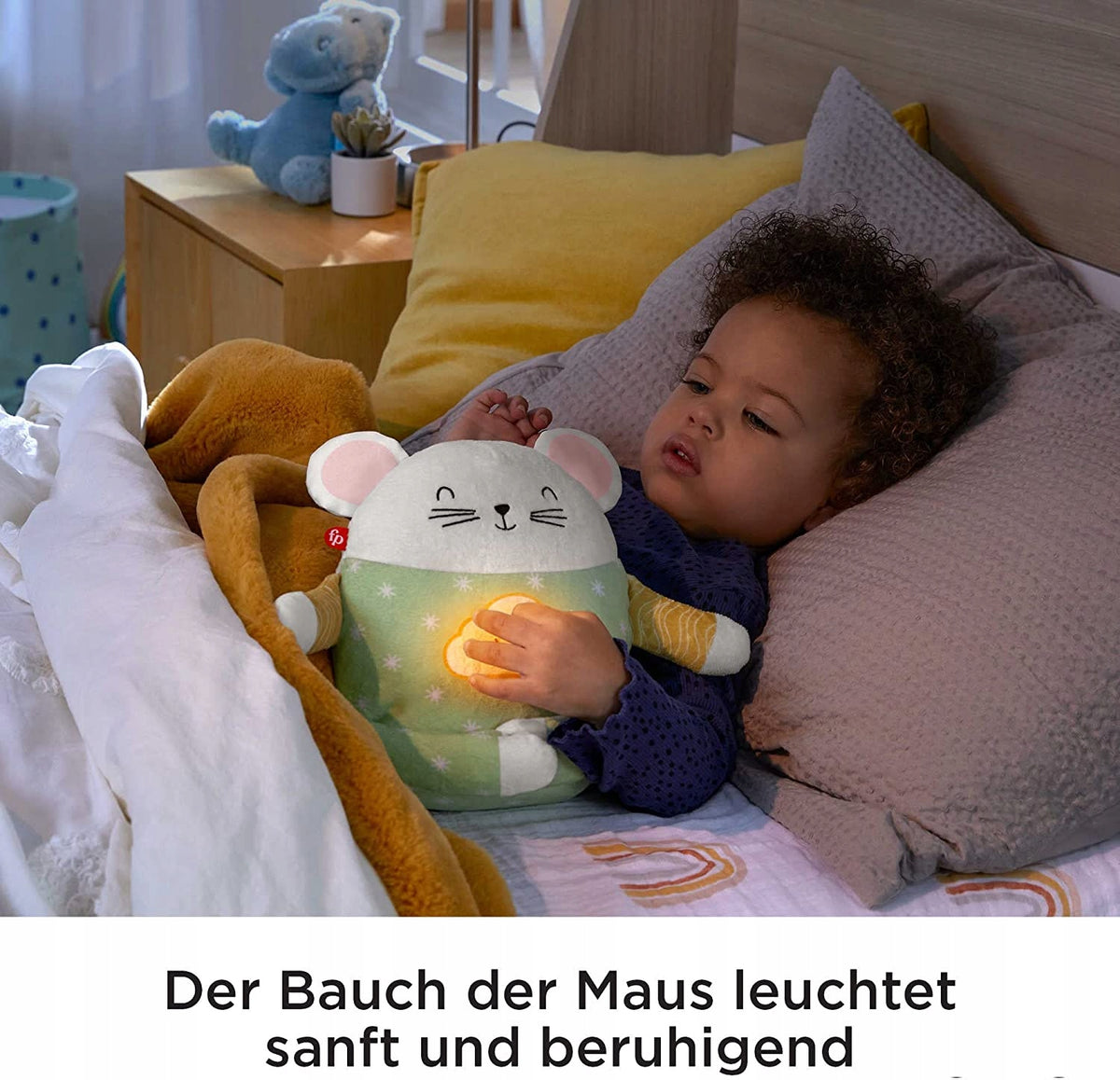FISHER-PRICE myška na meditáciu upokojujúca J.DE