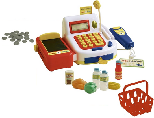 ROBA 9714 kasa fiskalna z dźwiękiem i akcesoriami 29 cm