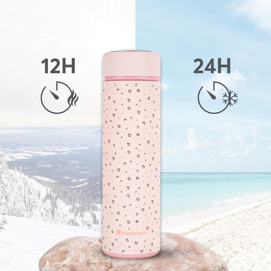 KIKKA BOO Savanna termos z nerezové oceli 500 ml + sítko na čaj