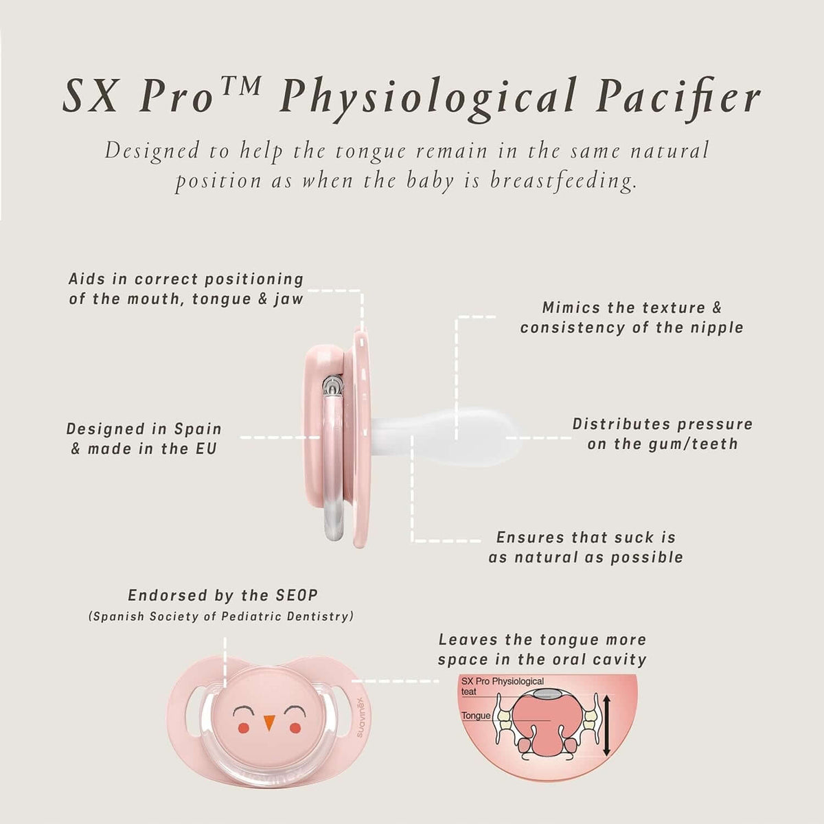 Suavinex Premium SX Pro smoczek silikonowy od 18 mies. zielony – zdjęcie 3