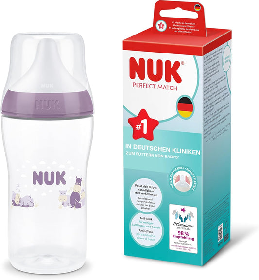 NUK Perfect Match butelka antykolkowa 260 ml 3m+ – zdjęcie produktu 2