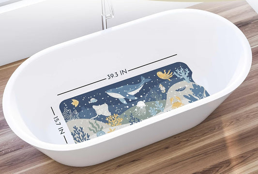 HOMERELLA covoraș antiderapant din vinil pentru baie 40 x 100 cm