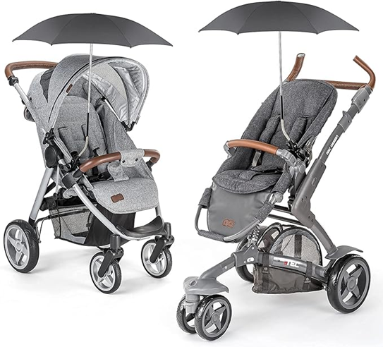 ZAMBOO beschermende parasol voor kinderwagen diameter 73 cm UV-stralen