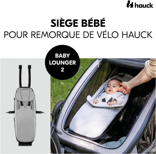 HAUCK Baby Lounger2 Reduzierkissen Einsatz für Fahrradanhänger