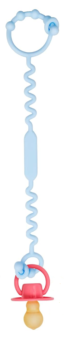STRAPS FOR BABY silikonový držák na dudlík, kousátko a hračky 30 cm