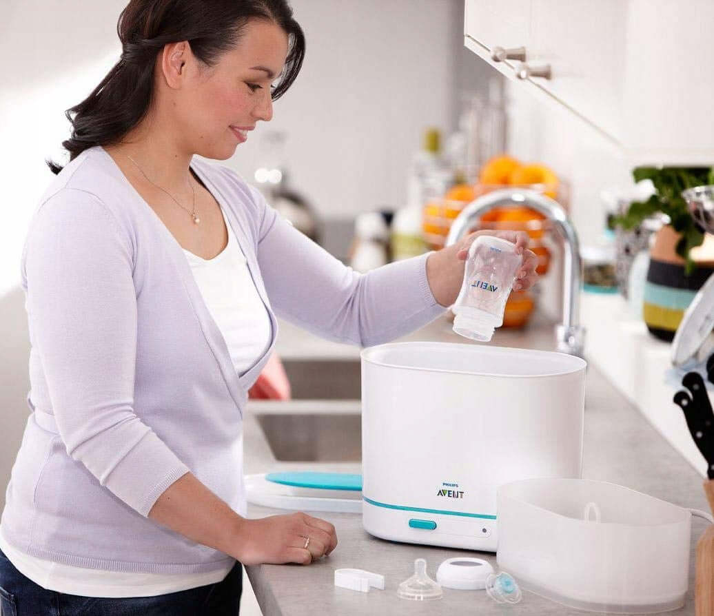 PHILIPS AVENT sterilizator electric cu aburi 3 în 1
