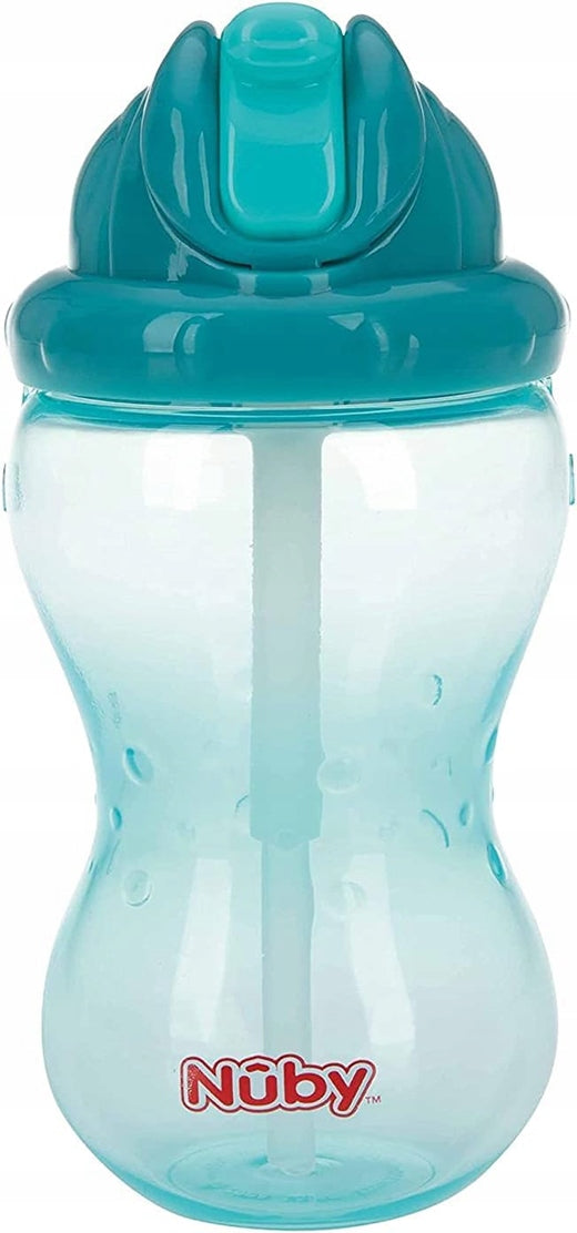 NUBY Flip-it Cup cană anti-picurare cu pai 12 luni+ 360 ml
