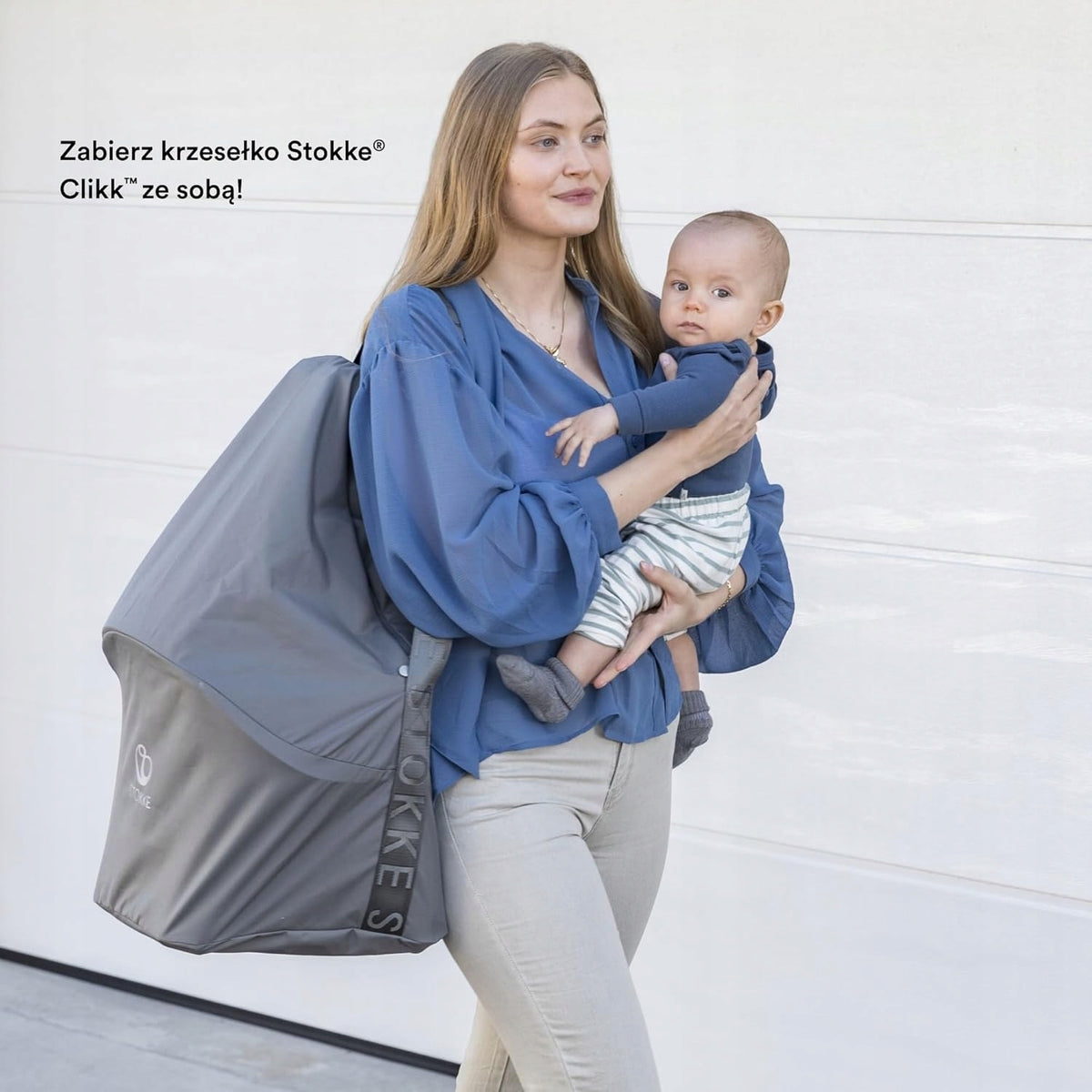 Geantă pentru scaunul de hrănire STOKKE CLIKK