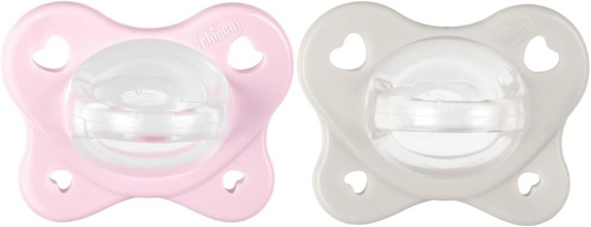 CHICCO PhysioForma DUAL SOFT suzetă x2 2-6 luni