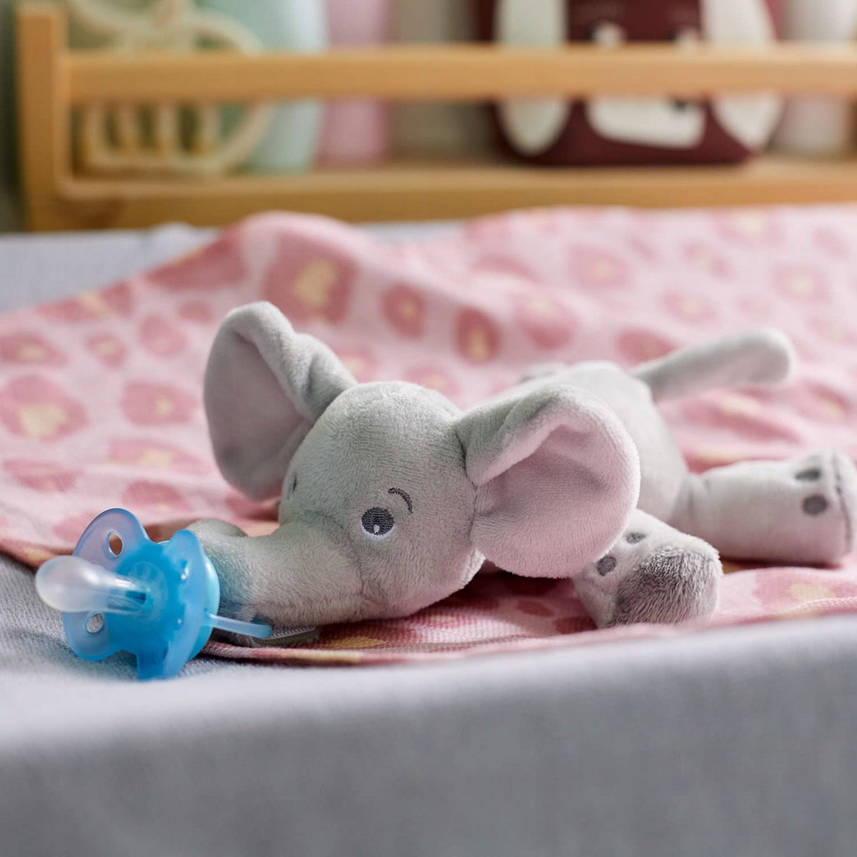 AVENT chupete calmante con peluche 0-6m para bebés
