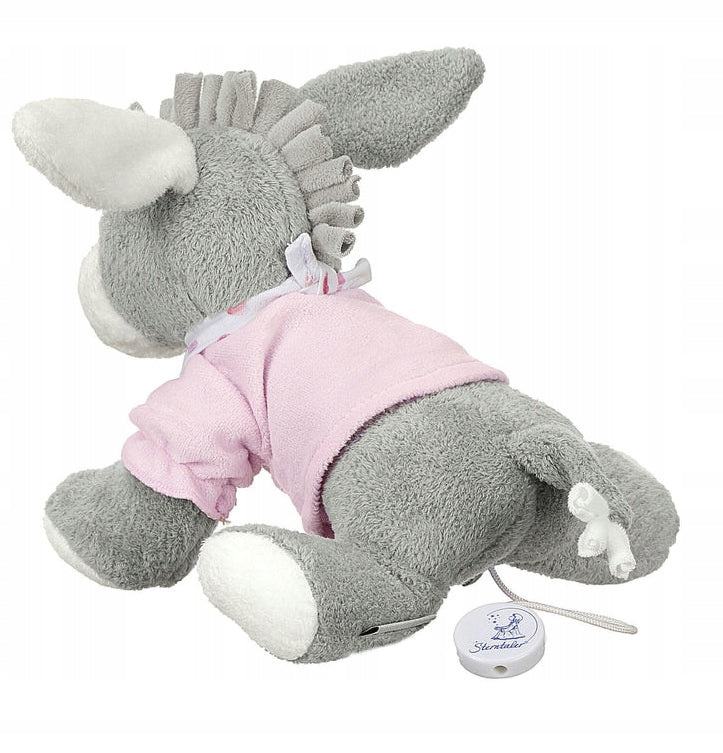 STERNTALER Âne Emmi PELUCHE AVEC BOÎTE À MUSIQUE 20 cm