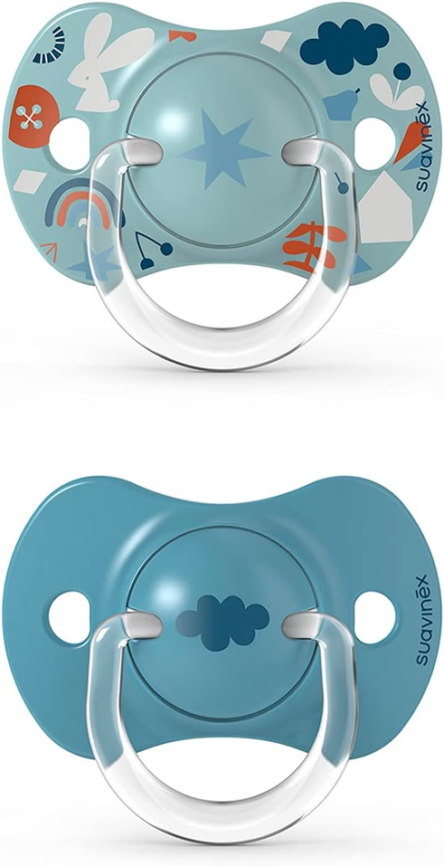 SUAVINEX uklidňující dudlík SX PRO x2 silikon 6-18 měsíců