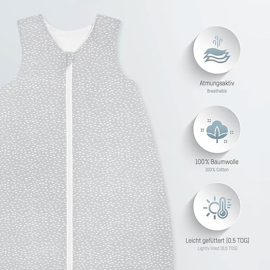JULIUS ZOLLNER καλοκαιρινός υπνόσακος 0,5 TOG 80/86cm JERSEY