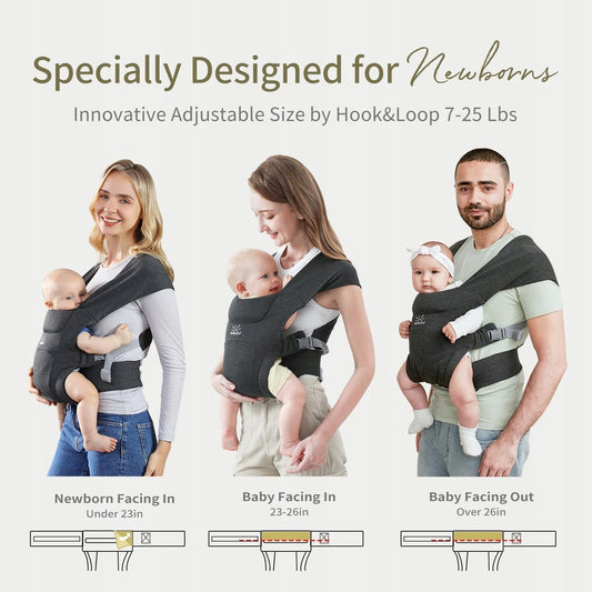 MOMTORY ergonomické nosítko 3 - 12 kg