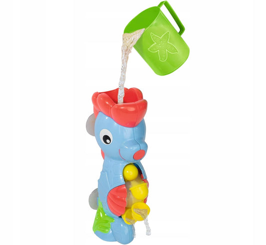 SIMBA ABC Seepferdchen mit Wasserrad und Saugnäpfen + Becher 26 cm