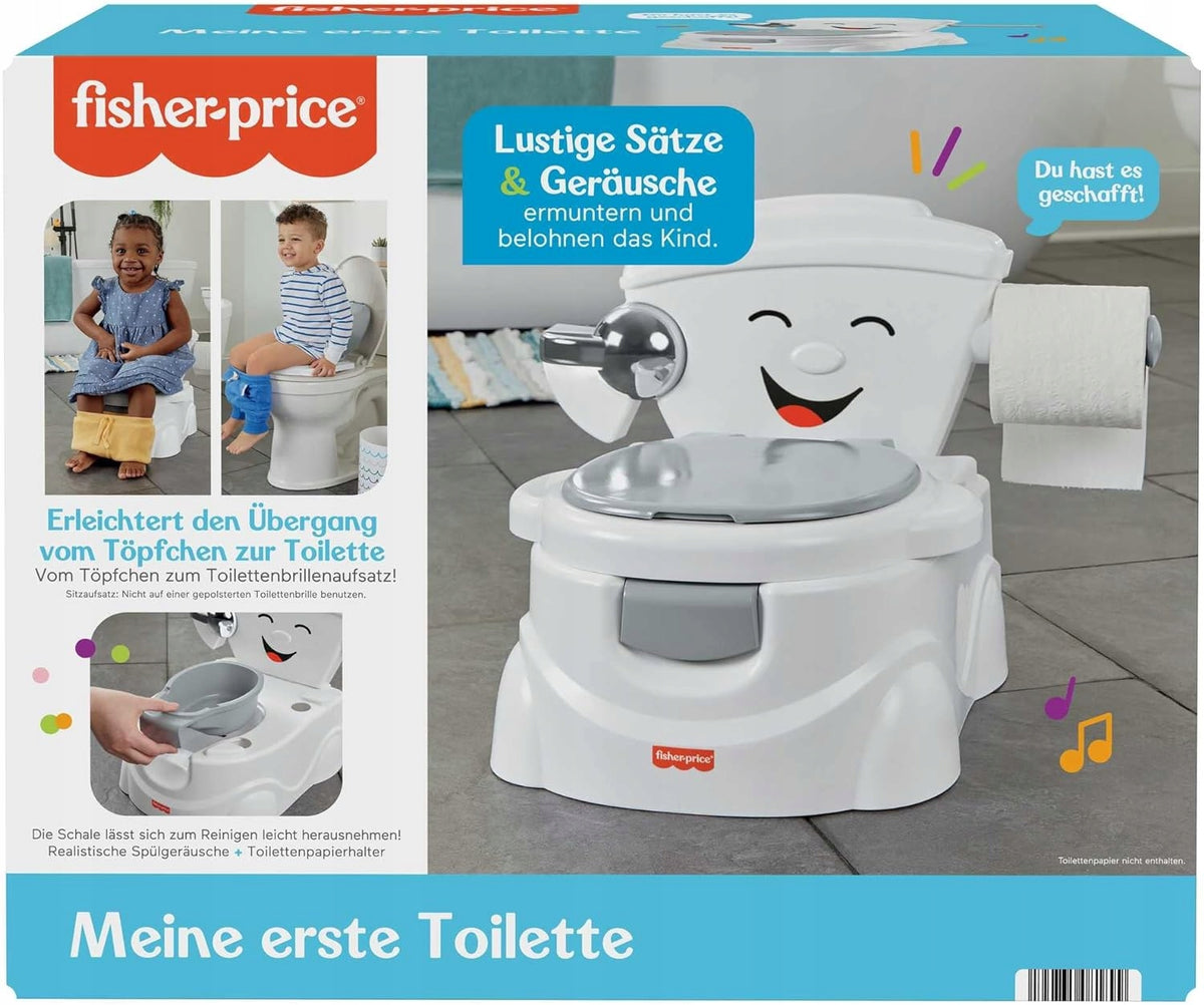 FISHER PRICE oliță Prima Mea Toaletă DE