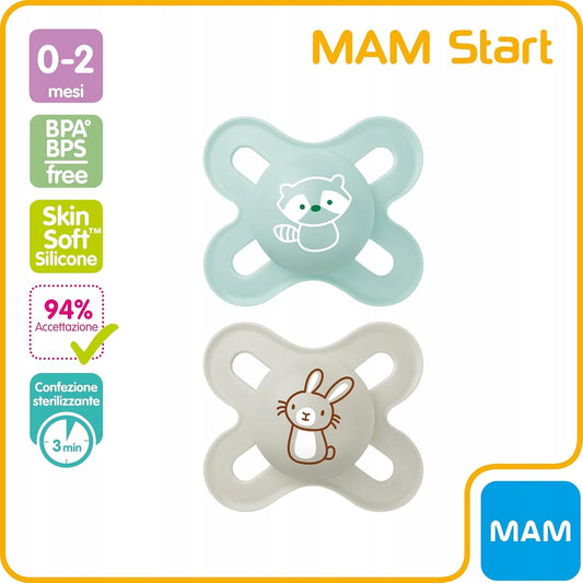 MAM START succhietto calmante 0-2m + box