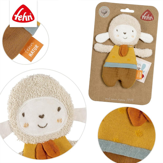 FEHN Natur clește foșnitor din bumbac organic OI 17 cm