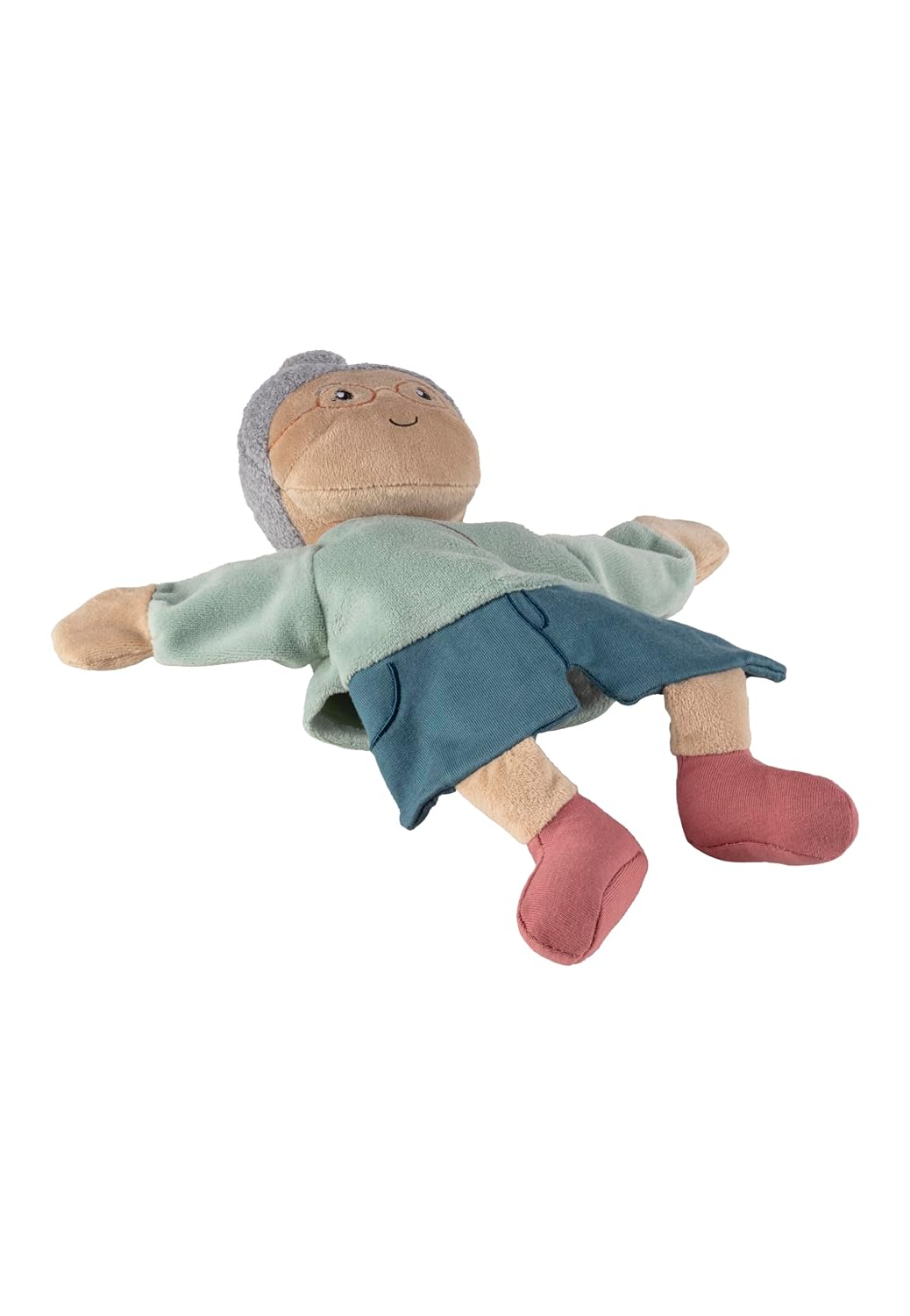 Sterntaler Oma marionetă de mână Bunica, cu ochelari și colier