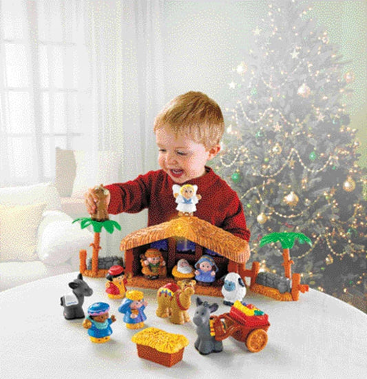FISHER-PRICE Little People Weihnachtskrippe