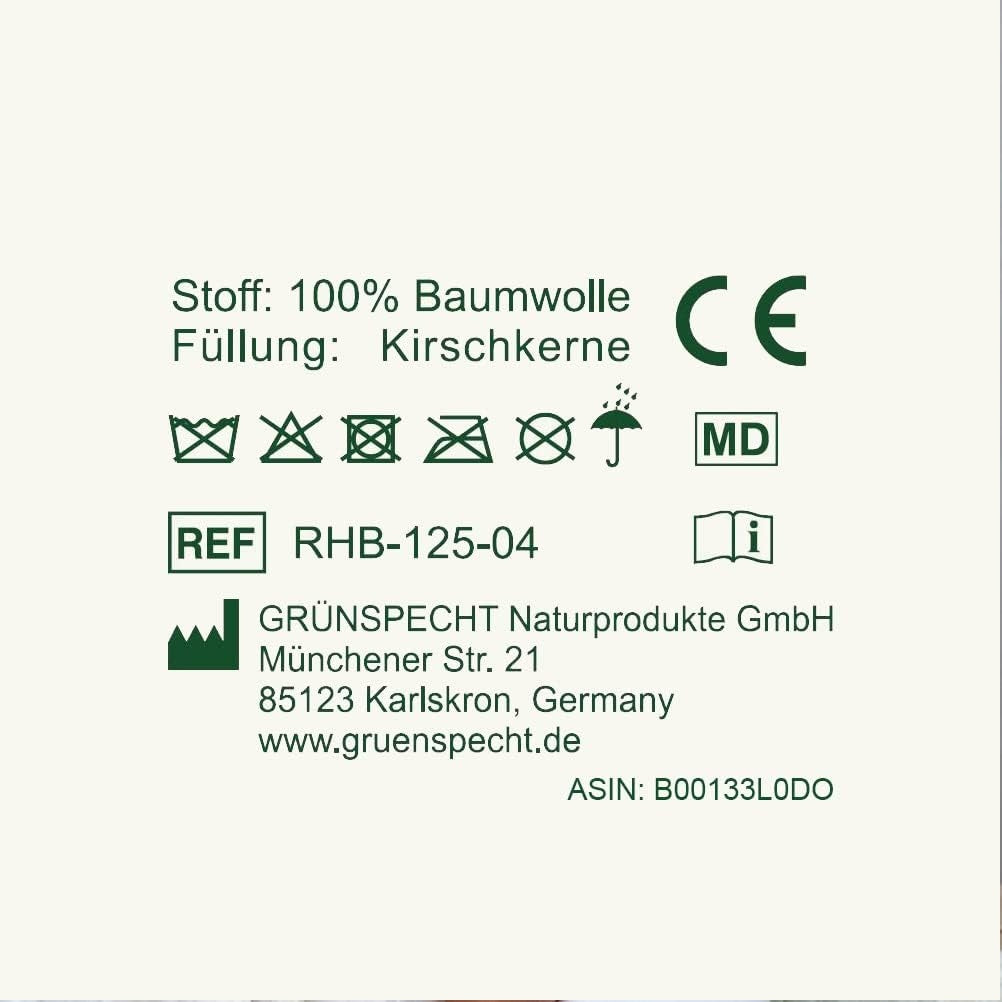 GRUNSPECHT cseresznyemaggal töltött melegítőpárna kutya formában