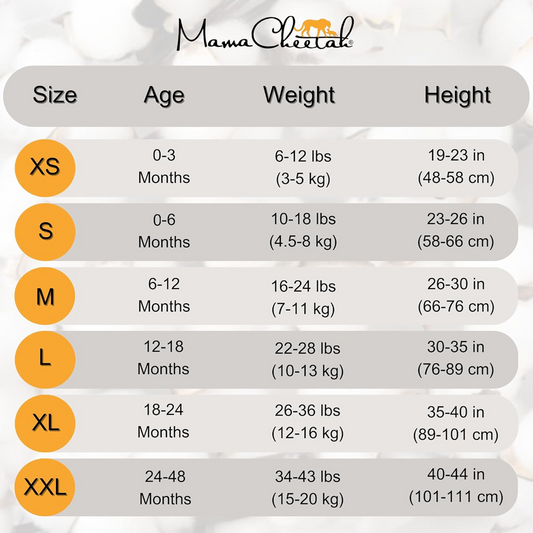 MAMA CHEETAH sac de dormit 6-12 luni 2,5TOG