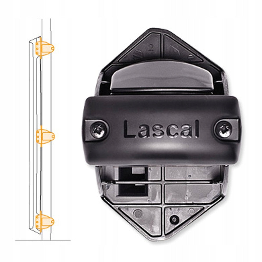 LASCAL KiddyGuard set pentru balustradă scări pentru curea de închidere 14-50 mm