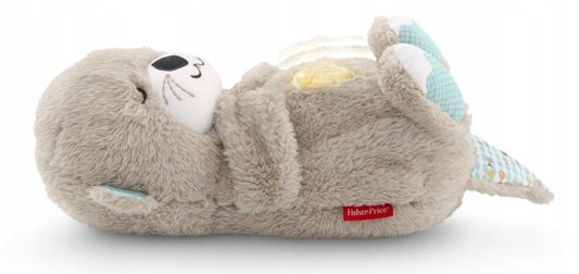 FISHER-PRICE vidră somnoroasă cu burtică în mișcare, sunete și lumini