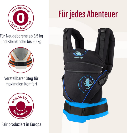 MANDUCA XT Schnallentrage aus Bio-Baumwolle