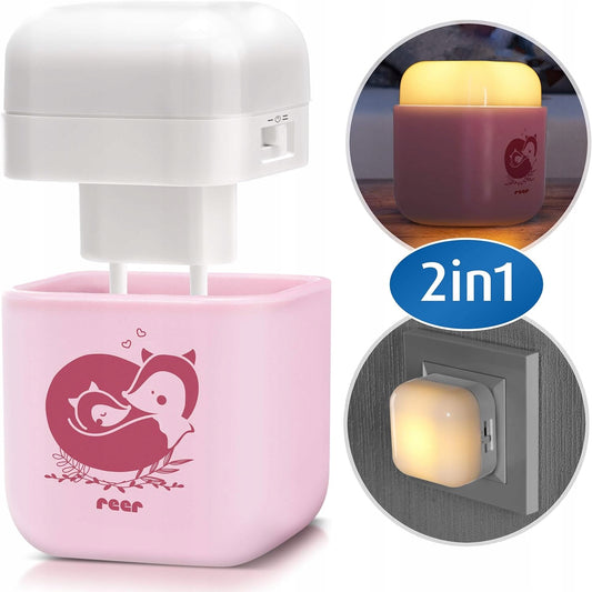 REER SleepLight 2v1 noční LED lampička přenosná nebo do zásuvky