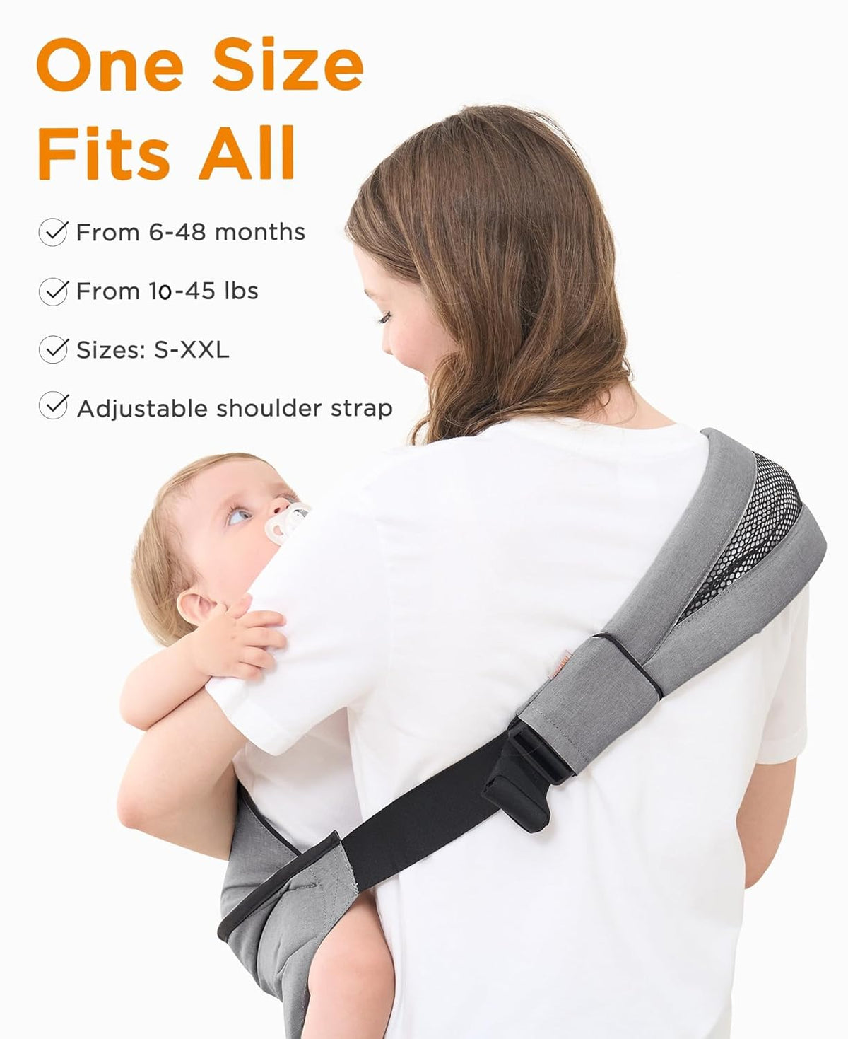 GAGAKU marsupio PAS fascia 6-48 mesi