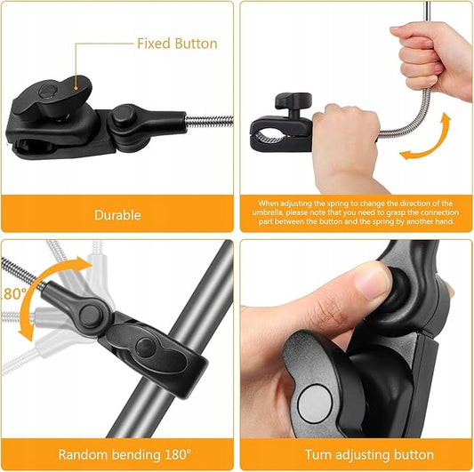 ZAMBOO umbrelă de protecție pentru cărucior diametru 73 cm raze UV impermeabil