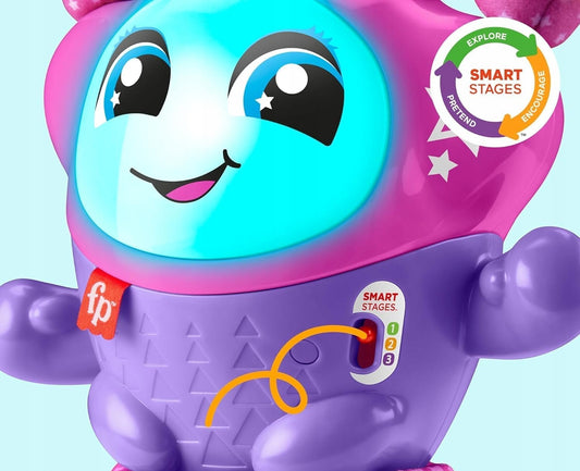 FISHER-PRICE DJ TANZI interactiv cântă și dansează 75 de activități LIMBA ENGLEZĂ