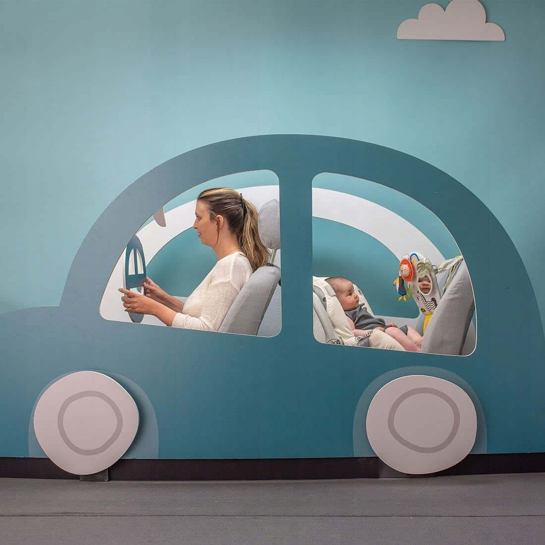 Centru de activități auto cu oglindă TAF TOYS