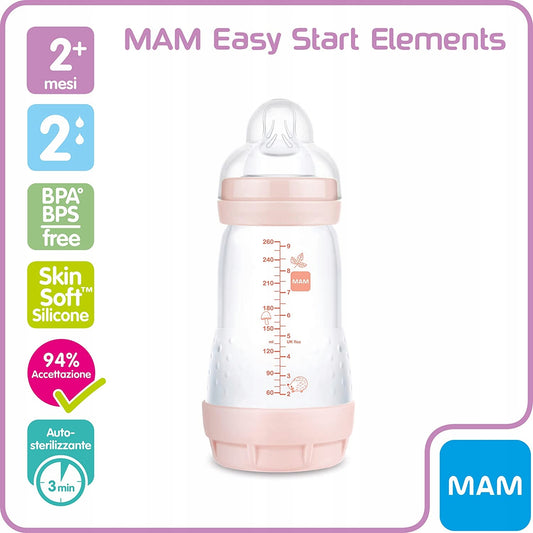 MAM Easy Start biberón anticólicos 260ml 2m+