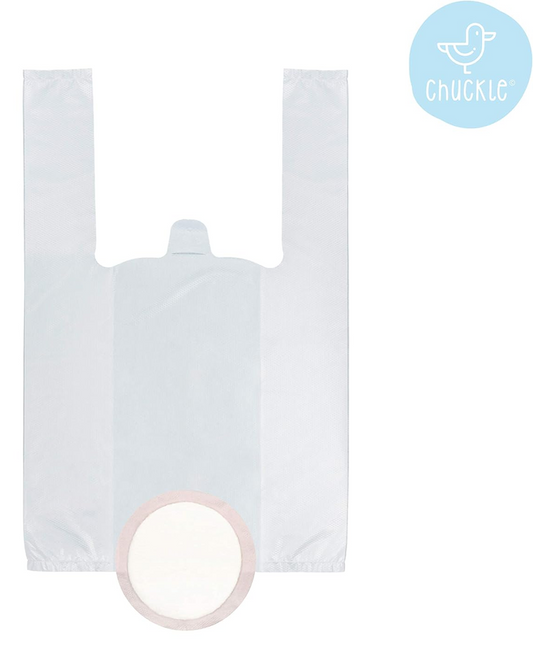 CHUCKLE inserții universale de unică folosință pentru oliță 25,5 x 44 cm 50 bucăți
