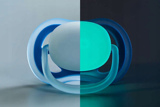 PHILIPS AVENT Ultra Air Night dudlíky x 2 6-18 měsíců SVÍTÍ VE TMĚ
