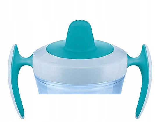 NUK Trainer Cup ANTI-KNOEIBEKER leeuw en zebra 6 m+ 230 ml