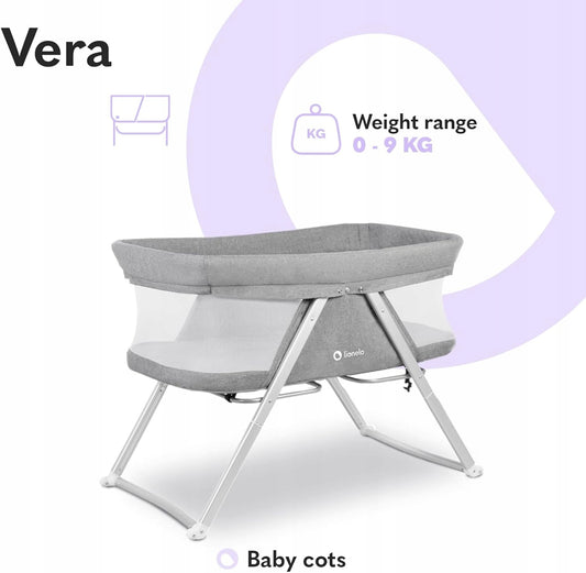 LIONELO VERA 3-in-1 Reisebett klappbar bis 9 kg