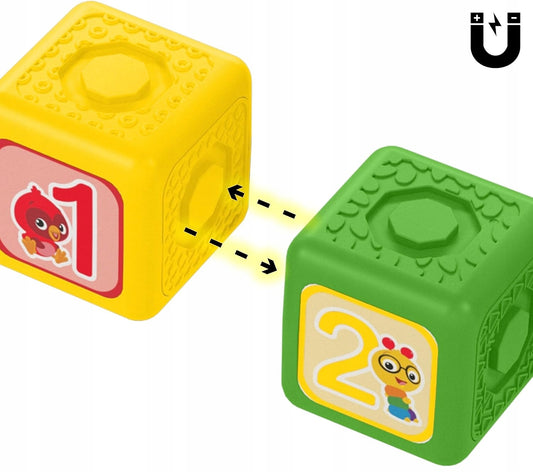 BABY EINSTEIN Connectables Click & Create blocuri magnetice 20 bucăți