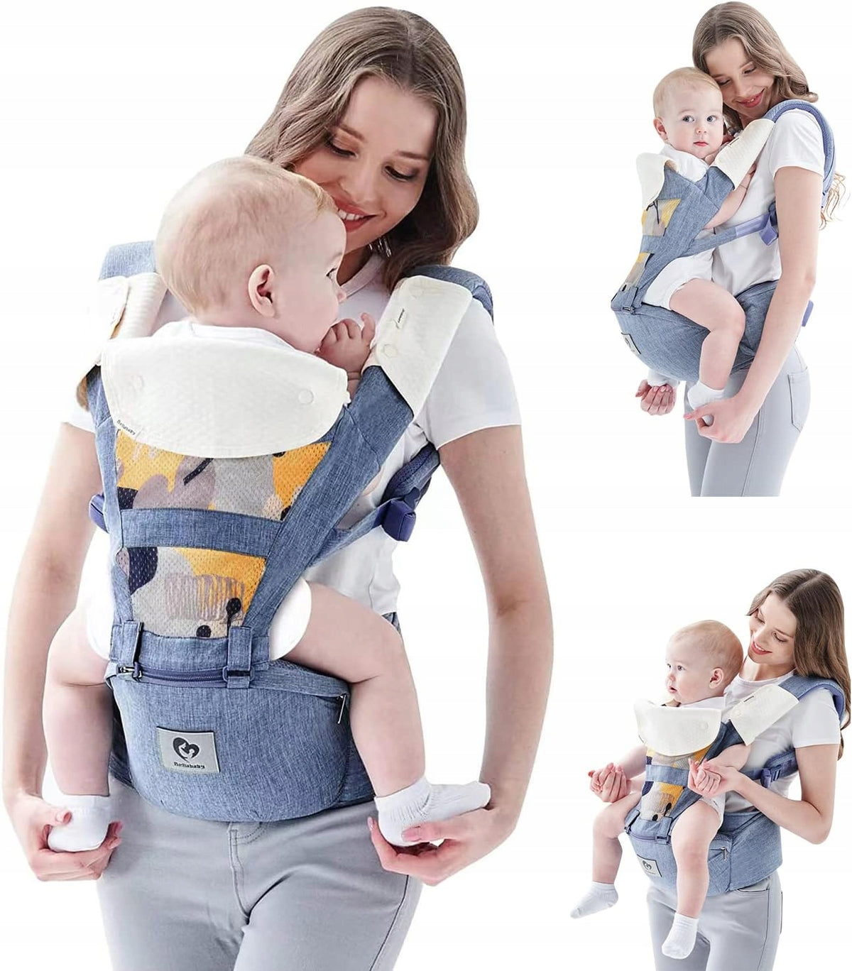 BELLABABY ergonomický nosič s bedrovým pásom 3 v 1, 0 – 36 mes.