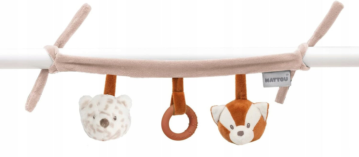 NATTOU kettinghanger voor kinderwagenstoel BORIS & JUNGO