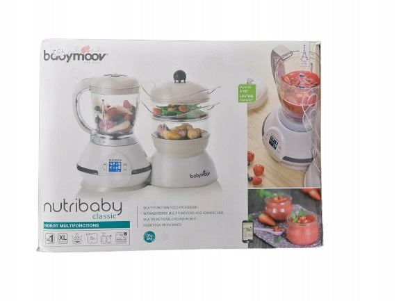 BABYMOOV Nutribaby Classic KUCHYNSKÝ ROBOT 5v1 mixér parný varič sterilizátor