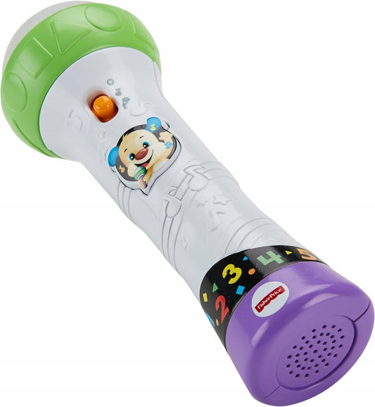 FISHER-PRICE FBP32 microfon interactiv pentru copii, LIMBA GERMANĂ