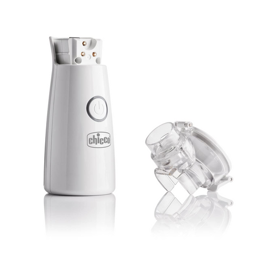 CHICCO EasyBreath Air Mesh nebulizador de bolsillo 12,5 cm con funda