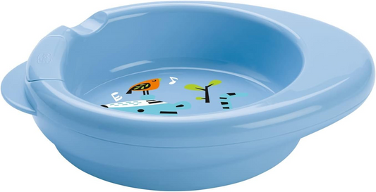 CHICCO Warmy Plate diep bord dat warmte vasthoudt 18 x 22 x 5 cm TIJGER