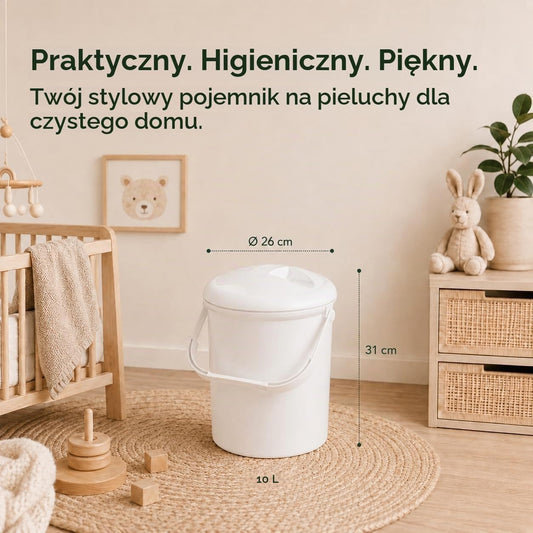 ROTHO BABYDESIGN coș pentru scutece uzate 10l
