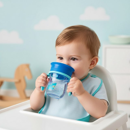 CHICCO Perfect Cup cseppmentes pohár 360 fokos itatóval 200 ml 12 hónap+